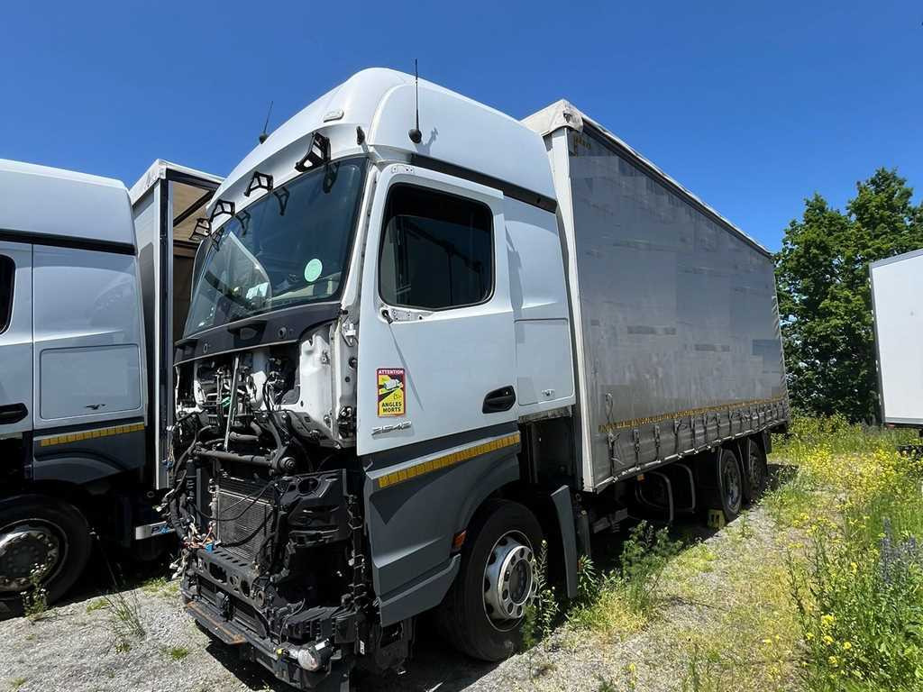 Mercedes-Benz Actros 2542, 6X2 + PANAV TVK18M - شاحنة ستارة: صور 1 Mercedes-Benz Actros 2542, 6X2 + PANAV TVK18M - شاحنة ستارة: صور 1