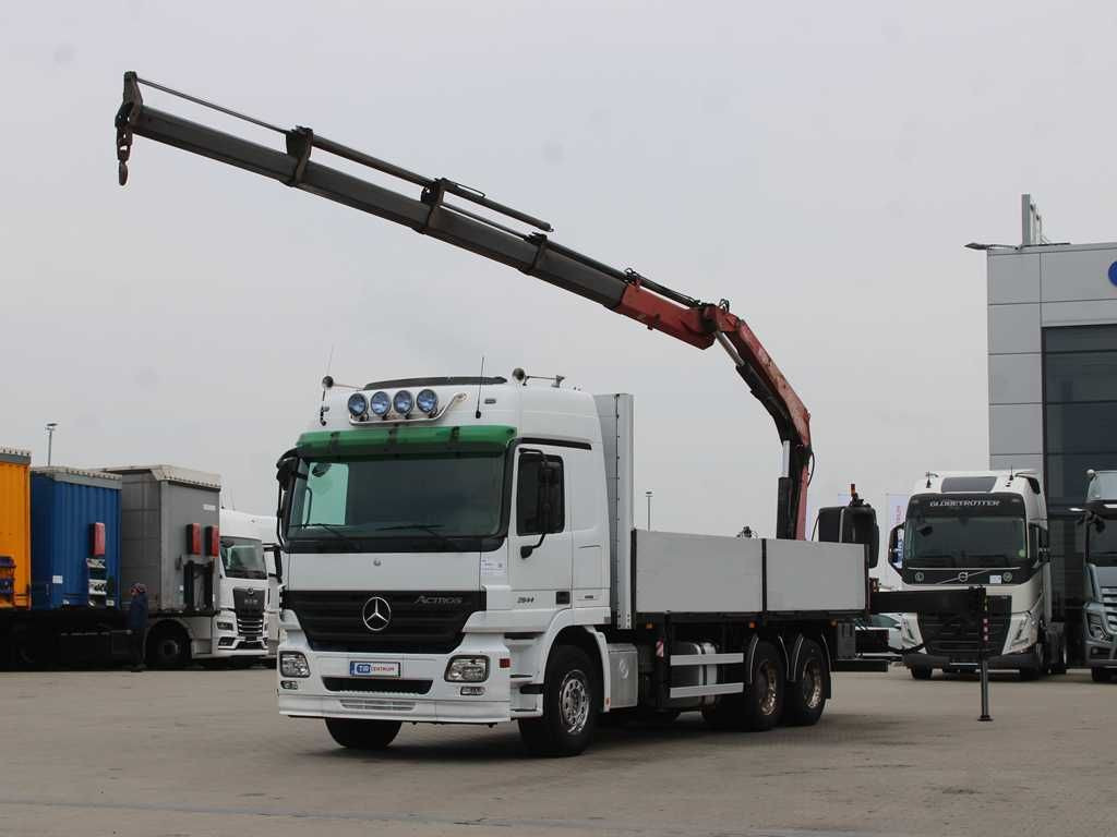 Mercedes-Benz Actros 2644, 6X4, EURO 4, CRANE FASSI F210 - شاحنة كرين: صور 1 Mercedes-Benz Actros 2644, 6X4, EURO 4, CRANE FASSI F210 - شاحنة كرين: صور 1