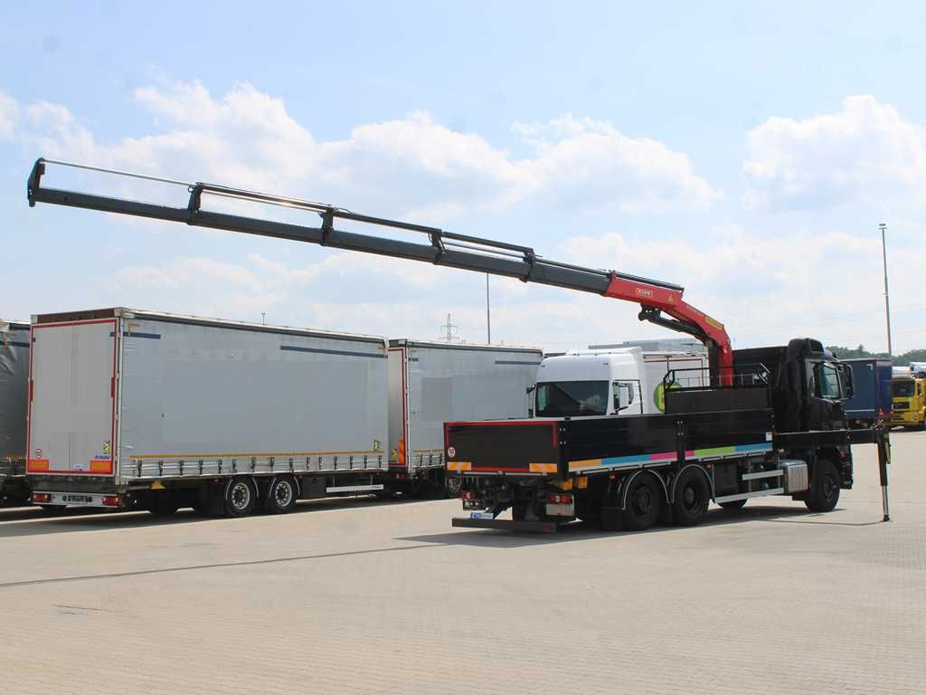 Mercedes-Benz Arocs 2542, 6X2, EURO 6, CAMERA, PALFINGER PK 24 - شاحنات مسطحة, شاحنة كرين: صور 3 Mercedes-Benz Arocs 2542, 6X2, EURO 6, CAMERA, PALFINGER PK 24 - شاحنات مسطحة, شاحنة كرين: صور 3