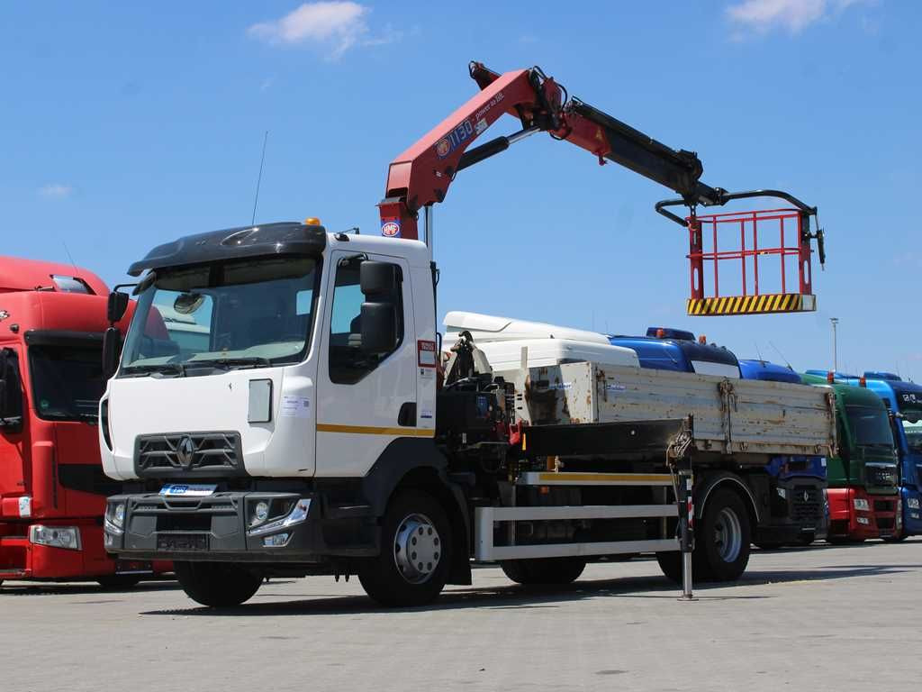 Renault D16, CRANE HMF 1130K- RC+ PLATFORM, PARKING CAM. - مصاعد الازدهار محمولة على شاحنة: صور 1 Renault D16, CRANE HMF 1130K- RC+ PLATFORM, PARKING CAM. - مصاعد الازدهار محمولة على شاحنة: صور 1