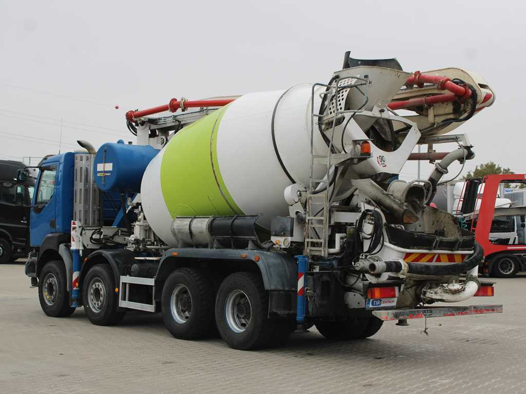 Renault KERAX 420, EURO 3, 7m3, 8X4, CIFA MAGNUM MK 24.4 CONCRETE PUMP - خلاطة مع مضخة: صور 5 Renault KERAX 420, EURO 3, 7m3, 8X4, CIFA MAGNUM MK 24.4 CONCRETE PUMP - خلاطة مع مضخة: صور 5