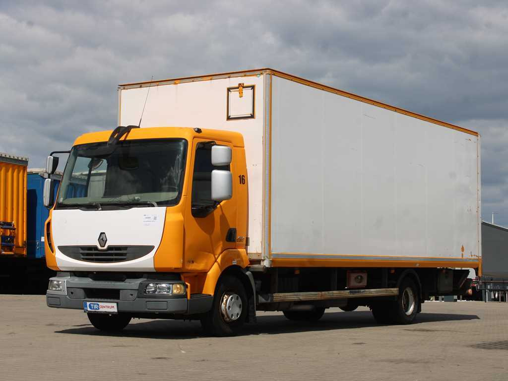 Renault Midlum 190.12, HYDRAULIC FRONT, EURO 4 - بصندوق مغلق شاحنة: صور 1 Renault Midlum 190.12, HYDRAULIC FRONT, EURO 4 - بصندوق مغلق شاحنة: صور 1