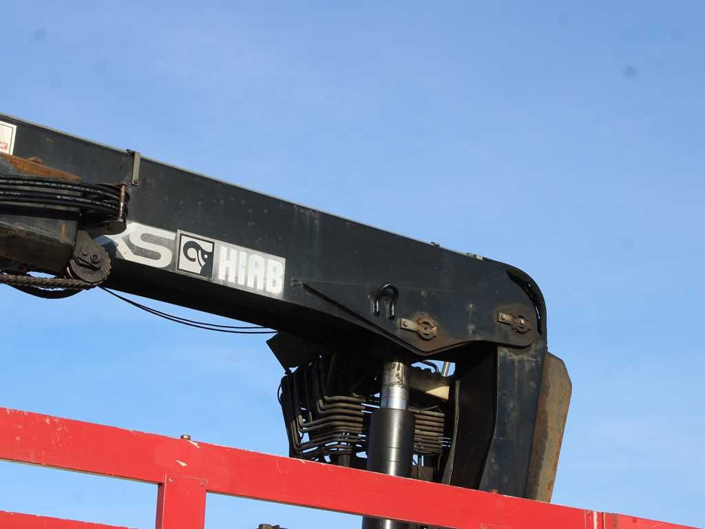 شاحنة كرين, شاحنات مسطحة Scania R380,EURO 3,6X2,LIFTING AXLE,HIAB 166K + KOGEL: صور 6