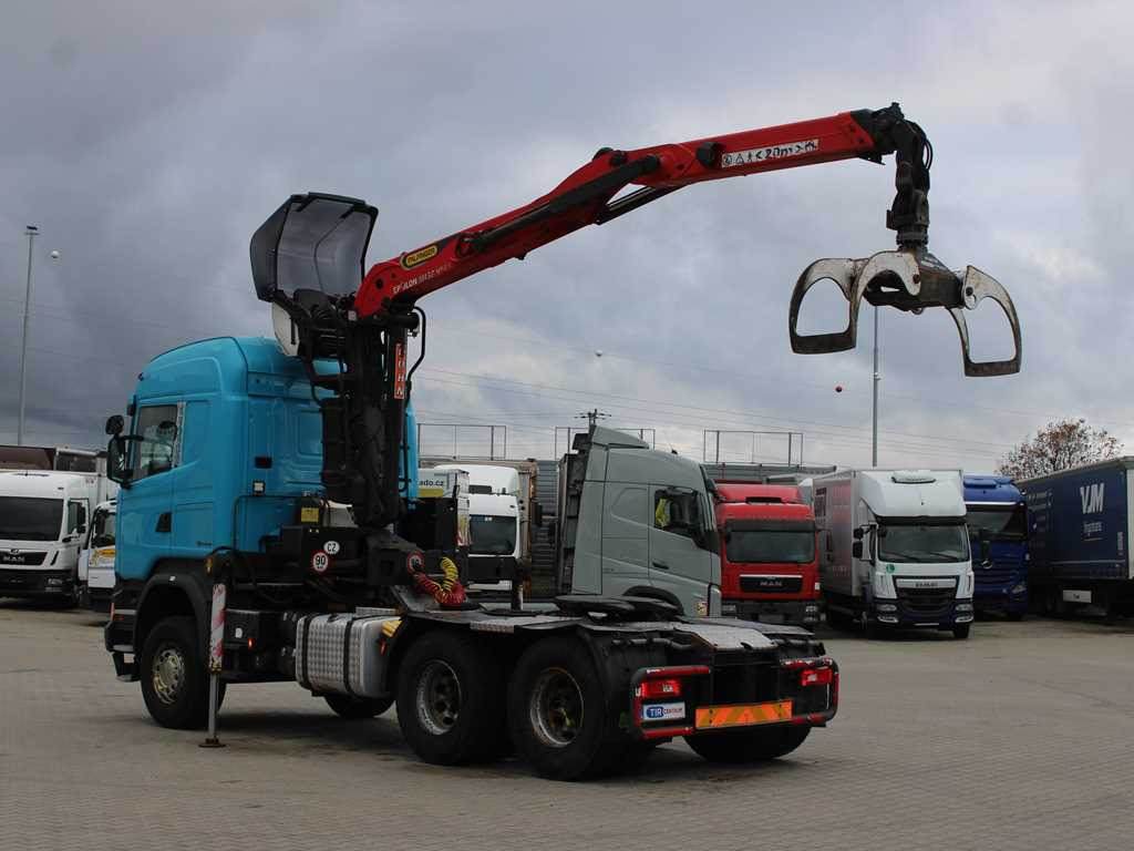 Scania R490, 6X4, EURO 6, DOUBLE CIRCUIT HYDRAULIC, PALFINGER EPSILON M13Z91 - شاحنة جرار: صور 5 Scania R490, 6X4, EURO 6, DOUBLE CIRCUIT HYDRAULIC, PALFINGER EPSILON M13Z91 - شاحنة جرار: صور 5