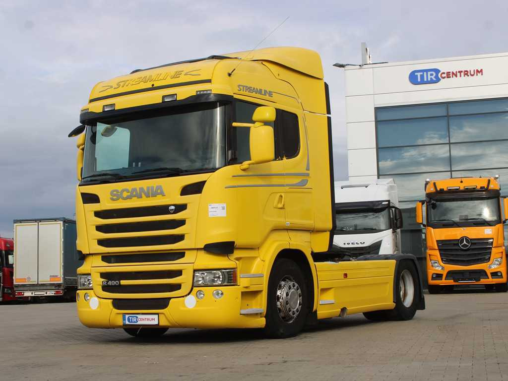 Scania R490, EURO 6, RETARDER - شاحنة جرار: صور 1 Scania R490, EURO 6, RETARDER - شاحنة جرار: صور 1