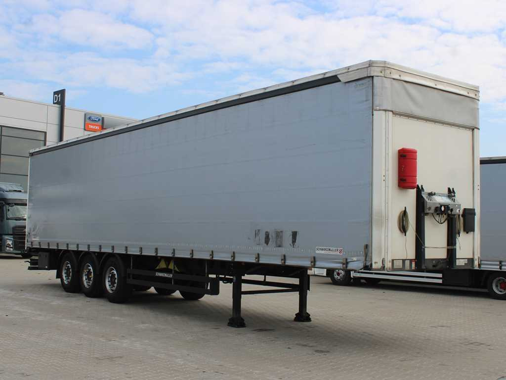 Schwarzmüller SPA 3/E, AXLES SAF, MULDA, MULTILOCK, TIRES 80% - الخيمة نصف مقطورة: صور 3 Schwarzmüller SPA 3/E, AXLES SAF, MULDA, MULTILOCK, TIRES 80% - الخيمة نصف مقطورة: صور 3