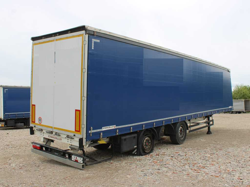 Schwarzmüller SPA 3/E, MULTILOCK, LIFTING AXLE, SAF, MULDA - الخيمة نصف مقطورة: صور 3 Schwarzmüller SPA 3/E, MULTILOCK, LIFTING AXLE, SAF, MULDA - الخيمة نصف مقطورة: صور 3