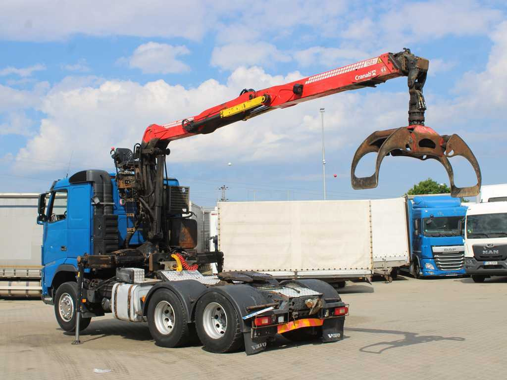 Volvo FHL 3C, EURO 5EEV, 6X4, CRANAB TZ12.2 HYDRAULIC ARM - شاحنة جرار: صور 4 Volvo FHL 3C, EURO 5EEV, 6X4, CRANAB TZ12.2 HYDRAULIC ARM - شاحنة جرار: صور 4