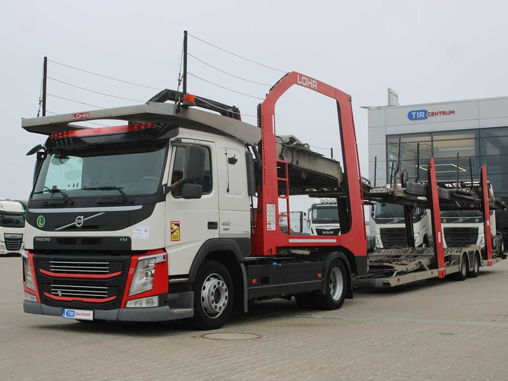Volvo FM 460, EURO 6, VEB+, INDEPENDENT AIR CONDITIONING, + LOHR (2006) - شاحنة نقل سيارات شاحنة: صور 1 Volvo FM 460, EURO 6, VEB+, INDEPENDENT AIR CONDITIONING, + LOHR (2006) - شاحنة نقل سيارات شاحنة: صور 1
