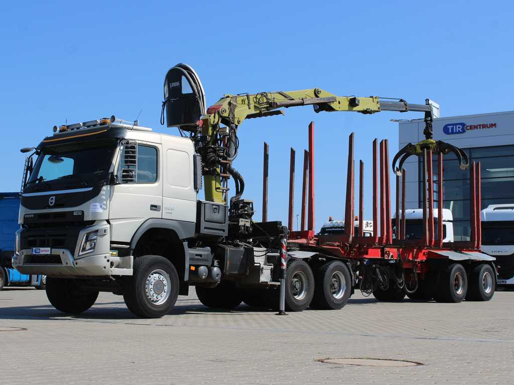 Volvo FMX 500, 6X6, LOGLIFT F265Z95 + DOLL trailer (2007) - شاحنة قطع الأشجار, شاحنة كرين: صور 1 Volvo FMX 500, 6X6, LOGLIFT F265Z95 + DOLL trailer (2007) - شاحنة قطع الأشجار, شاحنة كرين: صور 1