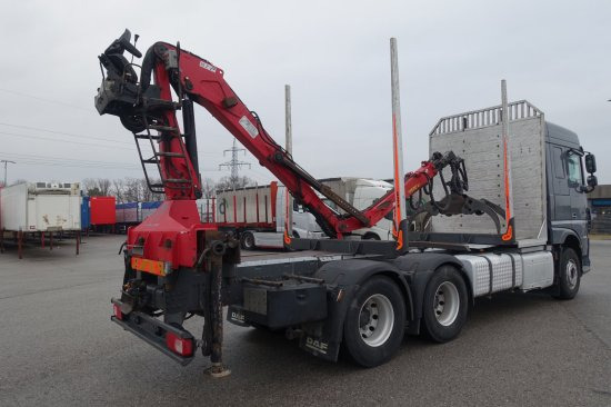DAF FAT XF 510 mit Penz Ladekran 15Z8.70 inkl. Holzgreifer 6x4 - شاحنة قطع الأشجار: صور 4 DAF FAT XF 510 mit Penz Ladekran 15Z8.70 inkl. Holzgreifer 6x4 - شاحنة قطع الأشجار: صور 4
