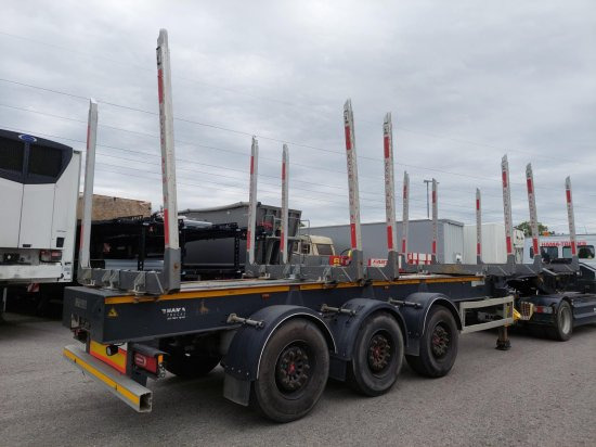 DOLL Holzauflieger H3S-12, Tydraul , Langholz, 2+4 verstellbare Rungenpaare, Langholz, Liftachse, - نصف مقطورة اخشاب: صور 4 DOLL Holzauflieger H3S-12, Tydraul , Langholz, 2+4 verstellbare Rungenpaare, Langholz, Liftachse, - نصف مقطورة اخشاب: صور 4