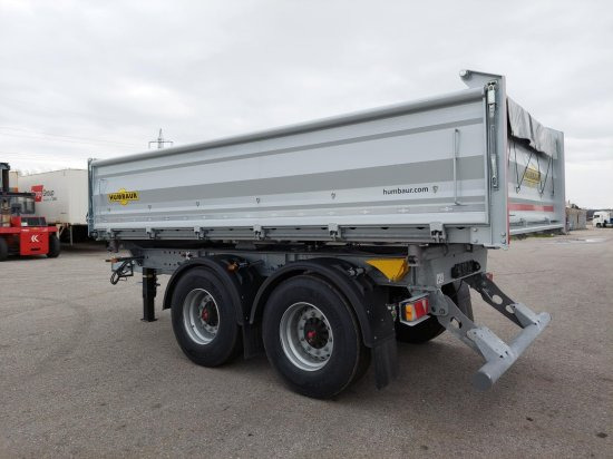 HUMBAUR HTK195024 Tandem 3-Seitenkipper Verzinkt, SAF-Achsen, Rollplane, - قلابة مقطورة: صور 4 HUMBAUR HTK195024 Tandem 3-Seitenkipper Verzinkt, SAF-Achsen, Rollplane, - قلابة مقطورة: صور 4