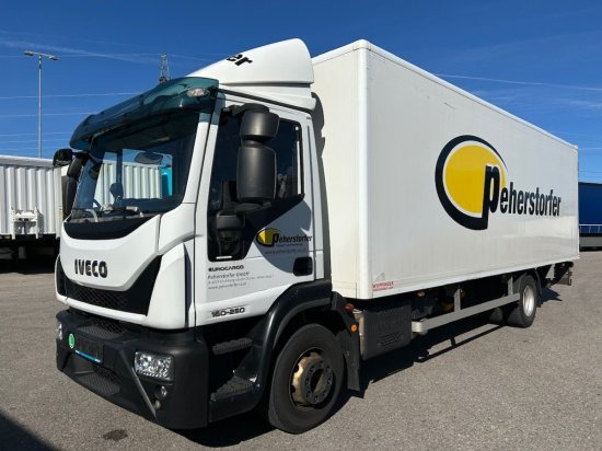 Iveco 160E Koffer, E6, LBW Palfinger - بصندوق مغلق شاحنة: صور 1 Iveco 160E Koffer, E6, LBW Palfinger - بصندوق مغلق شاحنة: صور 1