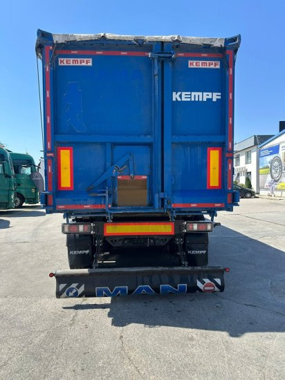 Kempf SKM 39 Alu-Kastenmulde 55m³ Rollplane - قلابة نصف مقطورة: صور 2 Kempf SKM 39 Alu-Kastenmulde 55m³ Rollplane - قلابة نصف مقطورة: صور 2