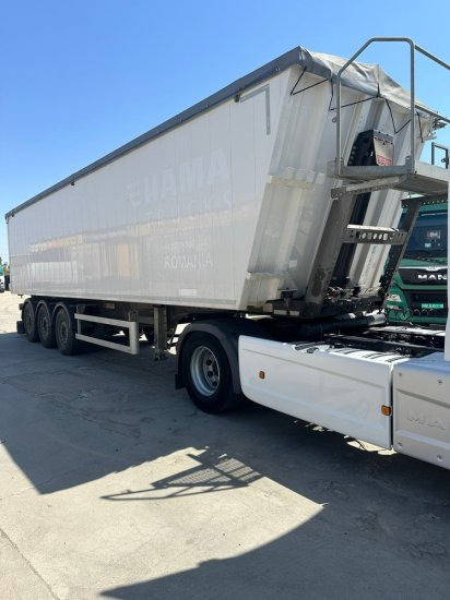 Kempf SKM 39 Alu-Kastenmulde 55m³ Rollplane - قلابة نصف مقطورة: صور 2 Kempf SKM 39 Alu-Kastenmulde 55m³ Rollplane - قلابة نصف مقطورة: صور 2