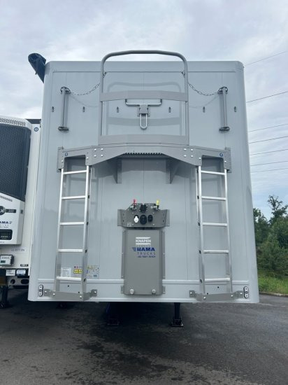 Knapen K100 Schubboden, Neufahrzeug, 10mm Boden, Liftachse, Funk - أرضية المشي نصف مقطورة: صور 4 Knapen K100 Schubboden, Neufahrzeug, 10mm Boden, Liftachse, Funk - أرضية المشي نصف مقطورة: صور 4