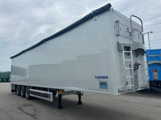 Knapen K100 Schubboden, Neufahrzeug, 10mm Boden, Liftachse, Funk - أرضية المشي نصف مقطورة: صور 1 Knapen K100 Schubboden, Neufahrzeug, 10mm Boden, Liftachse, Funk - أرضية المشي نصف مقطورة: صور 1