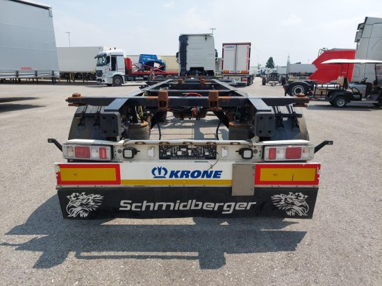 Krone AZ 18, Standard-Lafette Krone-Achsen, - شاحنات الحاويات/ جسم علوي قابل للتغيير مقطورة: صور 3 Krone AZ 18, Standard-Lafette Krone-Achsen, - شاحنات الحاويات/ جسم علوي قابل للتغيير مقطورة: صور 3