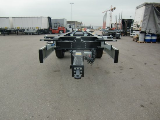 Krone ZZ/DC07 Tandem Lafette, Standard, BPW-Achsen, Heckabstützung - شاحنات الحاويات/ جسم علوي قابل للتغيير مقطورة: صور 2 Krone ZZ/DC07 Tandem Lafette, Standard, BPW-Achsen, Heckabstützung - شاحنات الحاويات/ جسم علوي قابل للتغيير مقطورة: صور 2