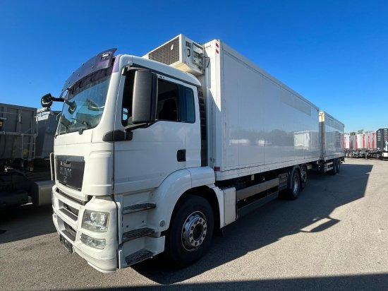 MAN TGS 26.360 6x2 LL, Tiefkühlkoffer Intarder, Liftachse ohne Anhänger - مبردة شاحنة: صور 1 MAN TGS 26.360 6x2 LL, Tiefkühlkoffer Intarder, Liftachse ohne Anhänger - مبردة شاحنة: صور 1