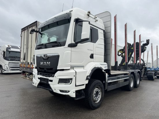 MAN TGS 33.510 BL 6x4, Intarder, Holztransporter, LIV 120Z - شاحنة قطع الأشجار, شاحنة كرين: صور 1 MAN TGS 33.510 BL 6x4, Intarder, Holztransporter, LIV 120Z - شاحنة قطع الأشجار, شاحنة كرين: صور 1