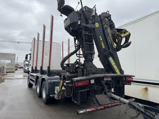 MAN TGS 33.510 BL 6x4, Intarder, Holztransporter, LIV 120Z - شاحنة قطع الأشجار, شاحنة كرين: صور 5 MAN TGS 33.510 BL 6x4, Intarder, Holztransporter, LIV 120Z - شاحنة قطع الأشجار, شاحنة كرين: صور 5