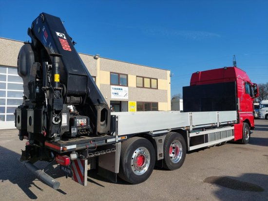 MAN TGX 26.510 BL Pritsche, Intarder, HIAB X-HIPRO 558EP-5, Alu-Felgen, Lenkachse, - شاحنات مسطحة, شاحنة كرين: صور 4 MAN TGX 26.510 BL Pritsche, Intarder, HIAB X-HIPRO 558EP-5, Alu-Felgen, Lenkachse, - شاحنات مسطحة, شاحنة كرين: صور 4