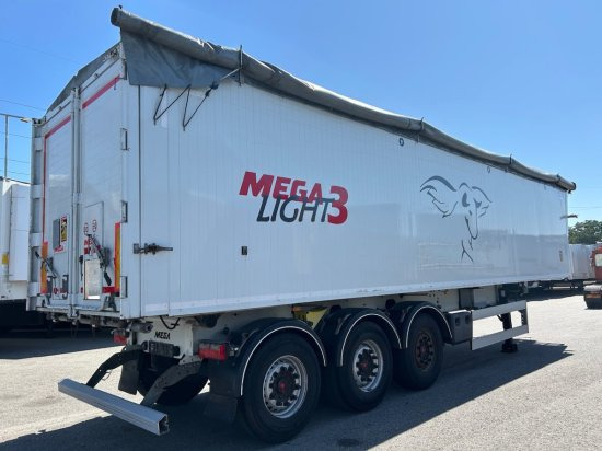 MEGA Light Alu-Kippmulde 55m³, Kombiklappe, SAF-Achsen, 1-A Liftachse, Rollplane - قلابة نصف مقطورة: صور 5 MEGA Light Alu-Kippmulde 55m³, Kombiklappe, SAF-Achsen, 1-A Liftachse, Rollplane - قلابة نصف مقطورة: صور 5