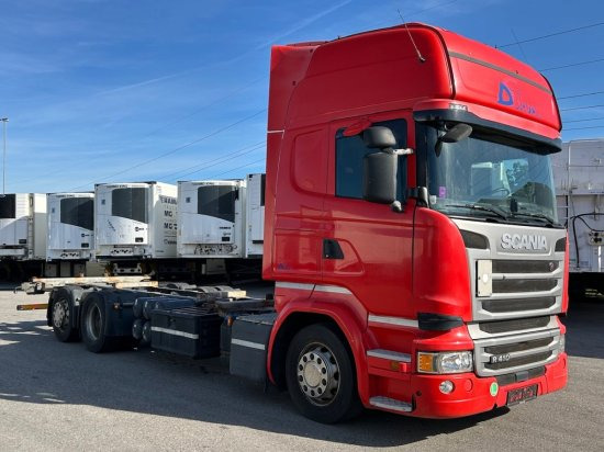 Scania R410 6x2 Topline, BDF, E6, Automatik, Redarter, Standklima, Liftachse - شاحنات الحاويات/ جسم علوي قابل للتغيير شاحنة: صور 3 Scania R410 6x2 Topline, BDF, E6, Automatik, Redarter, Standklima, Liftachse - شاحنات الحاويات/ جسم علوي قابل للتغيير شاحنة: صور 3
