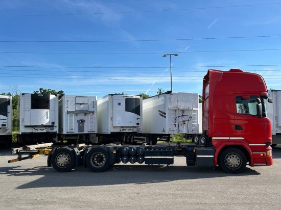 Scania R410 6x2 Topline, BDF, E6, Automatik, Redarter, Standklima, Liftachse - شاحنات الحاويات/ جسم علوي قابل للتغيير شاحنة: صور 4 Scania R410 6x2 Topline, BDF, E6, Automatik, Redarter, Standklima, Liftachse - شاحنات الحاويات/ جسم علوي قابل للتغيير شاحنة: صور 4