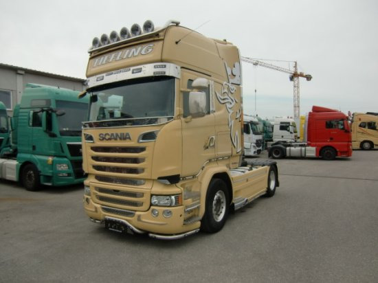 Scania R520 V8,Topline,Hydraulik Retarder Voll Luft - شاحنة جرار: صور 1 Scania R520 V8,Topline,Hydraulik Retarder Voll Luft - شاحنة جرار: صور 1
