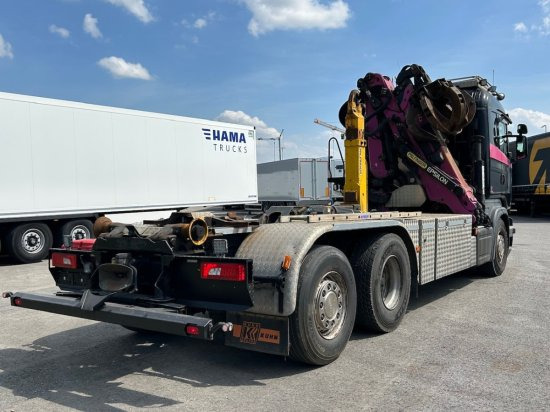 Scania R580 6x2, Schrottkran, E6, Lenk-Lift-Achse - شاحنة ذات الخطاف, شاحنة كرين: صور 5 Scania R580 6x2, Schrottkran, E6, Lenk-Lift-Achse - شاحنة ذات الخطاف, شاحنة كرين: صور 5