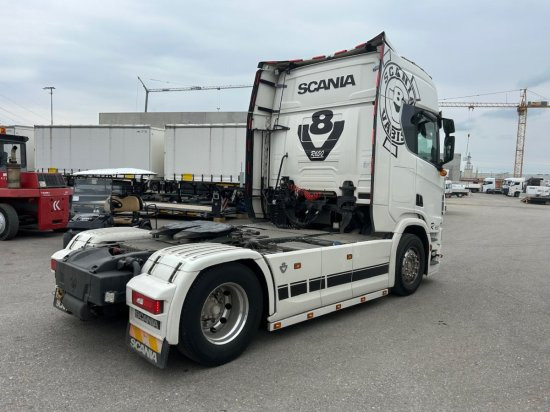 Scania R650 4x2, E6d, Leder, Voll-Luft, Standklima, Schubbodenhydraulik, Opticruse - شاحنة جرار: صور 4 Scania R650 4x2, E6d, Leder, Voll-Luft, Standklima, Schubbodenhydraulik, Opticruse - شاحنة جرار: صور 4
