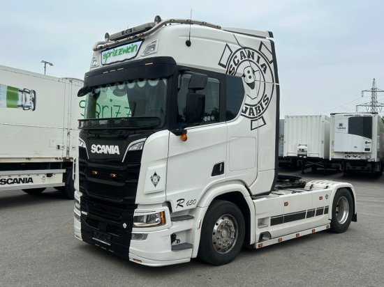 Scania R650 4x2, E6d, Leder, Voll-Luft, Standklima, Schubbodenhydraulik, Opticruse - شاحنة جرار: صور 1 Scania R650 4x2, E6d, Leder, Voll-Luft, Standklima, Schubbodenhydraulik, Opticruse - شاحنة جرار: صور 1