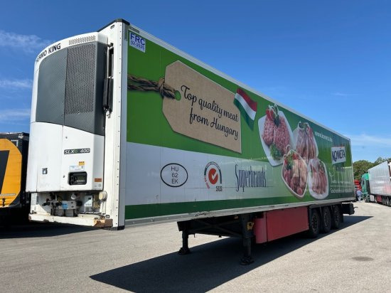 Schmitz SCB S3B SKO24, Kühlauflieger, TK SLXe 400, Liftachse, Fleischbahnen - متساوي نصف مقطورة: صور 1 Schmitz SCB S3B SKO24, Kühlauflieger, TK SLXe 400, Liftachse, Fleischbahnen - متساوي نصف مقطورة: صور 1