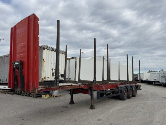 Schwarzmüller Holzauflieger 6 Rungenpaare, BPW-Achsen - نصف مقطورة اخشاب: صور 1 Schwarzmüller Holzauflieger 6 Rungenpaare, BPW-Achsen - نصف مقطورة اخشاب: صور 1