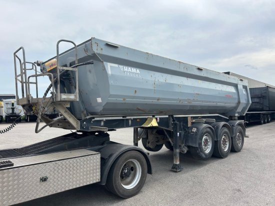 Schwarzmüller Kippmulde 25m³, SAF, Rollplane, Podest, HYVA - قلابة نصف مقطورة: صور 1 Schwarzmüller Kippmulde 25m³, SAF, Rollplane, Podest, HYVA - قلابة نصف مقطورة: صور 1