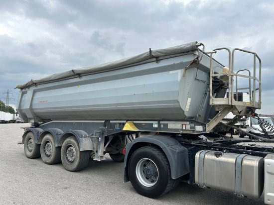 Schwarzmüller Kippmulde 25m³, SAF, Rollplane, Podest, HYVA - قلابة نصف مقطورة: صور 4 Schwarzmüller Kippmulde 25m³, SAF, Rollplane, Podest, HYVA - قلابة نصف مقطورة: صور 4