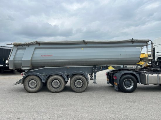 Schwarzmüller Kippmulde 25m³, SAF, Rollplane, Podest, HYVA - قلابة نصف مقطورة: صور 5 Schwarzmüller Kippmulde 25m³, SAF, Rollplane, Podest, HYVA - قلابة نصف مقطورة: صور 5