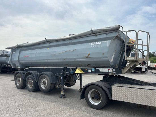 Schwarzmüller Kippmulde 25m³, SAF, Rollplane, Podest, HYVA - قلابة نصف مقطورة: صور 5 Schwarzmüller Kippmulde 25m³, SAF, Rollplane, Podest, HYVA - قلابة نصف مقطورة: صور 5