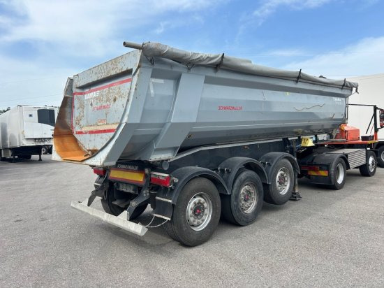 Schwarzmüller Kippmulde 25m³, SAF, Rollplane, Podest, HYVA - قلابة نصف مقطورة: صور 4 Schwarzmüller Kippmulde 25m³, SAF, Rollplane, Podest, HYVA - قلابة نصف مقطورة: صور 4