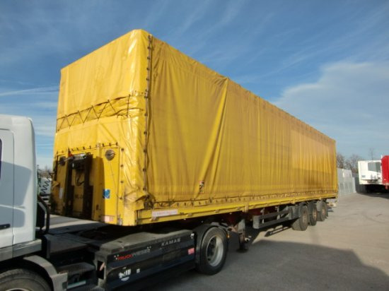 Schwarzmüller Spezialauflieger Schräglader, Coilmulde mehrere Einheiten verfügbar - الخيمة نصف مقطورة: صور 1 Schwarzmüller Spezialauflieger Schräglader, Coilmulde mehrere Einheiten verfügbar - الخيمة نصف مقطورة: صور 1