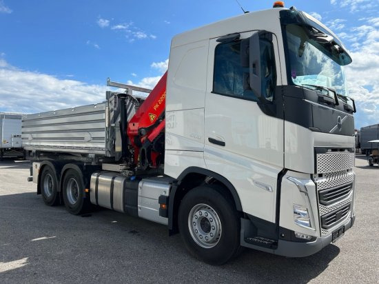 Volvo FH 500 3-Seiten Kipper mit Palfinger PK22002EH, Retarder - قلابات: صور 3 Volvo FH 500 3-Seiten Kipper mit Palfinger PK22002EH, Retarder - قلابات: صور 3