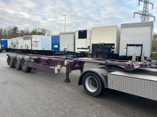 Web Trailer LPRS24 Heckschieber 1x20 ft 2x20 ft 1x40 ft - شاحنات الحاويات/ جسم علوي قابل للتغيير نصف مقطورة: صور 3 Web Trailer LPRS24 Heckschieber 1x20 ft 2x20 ft 1x40 ft - شاحنات الحاويات/ جسم علوي قابل للتغيير نصف مقطورة: صور 3