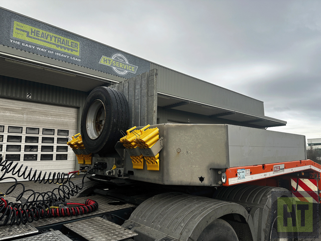 FAYMONVILLE MAX Trailer 3-Achs-Tele-Semi nachlaufgelenkt - عربة مسطحة منخفضة نصف مقطورة: صور 3 FAYMONVILLE MAX Trailer 3-Achs-Tele-Semi nachlaufgelenkt - عربة مسطحة منخفضة نصف مقطورة: صور 3