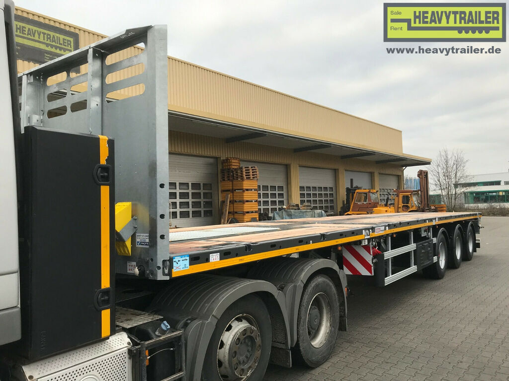 Faymonville MAX Trailer 3-Achs-Doppeltele-Plateau zwangsgel. - نصف مقطورة مسطحة: صور 2 Faymonville MAX Trailer 3-Achs-Doppeltele-Plateau zwangsgel. - نصف مقطورة مسطحة: صور 2