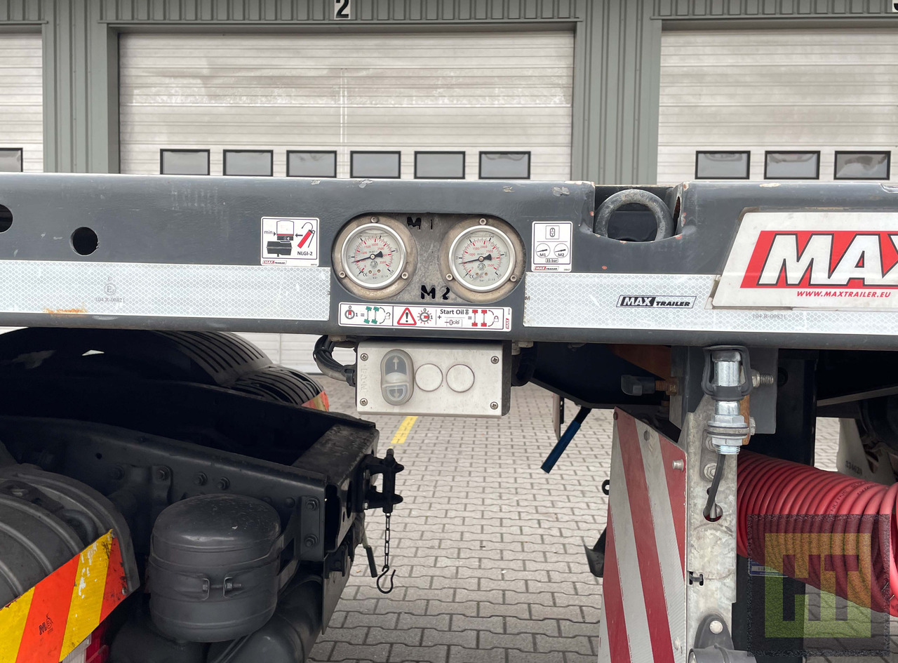 Faymonville MAX Trailer 3-Achs-Doppeltele-Plateau zwangsgelenkt - عربة مسطحة منخفضة نصف مقطورة: صور 2 Faymonville MAX Trailer 3-Achs-Doppeltele-Plateau zwangsgelenkt - عربة مسطحة منخفضة نصف مقطورة: صور 2