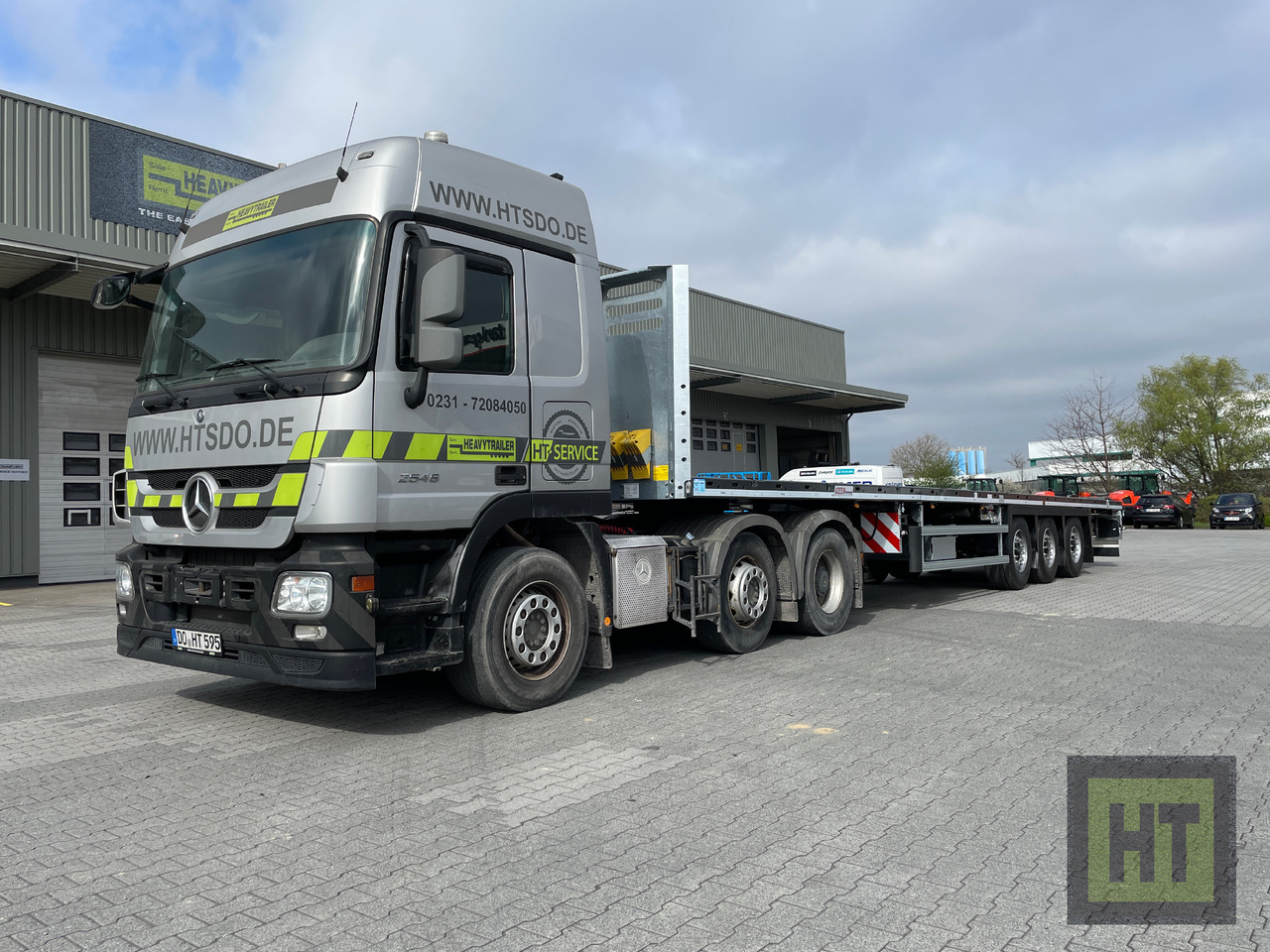 Faymonville MAX Trailer 3-Achs-Tele-Plateau-nachlaufgelenkt - نصف مقطورة مسطحة: صور 2 Faymonville MAX Trailer 3-Achs-Tele-Plateau-nachlaufgelenkt - نصف مقطورة مسطحة: صور 2