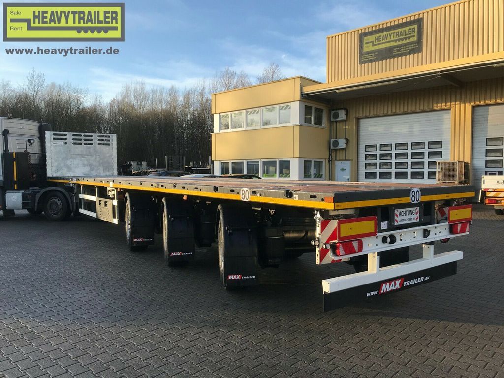 Faymonville MAX Trailer 3-Achs-Tele-Plateau zwangsgelenkt - نصف مقطورة مسطحة: صور 3 Faymonville MAX Trailer 3-Achs-Tele-Plateau zwangsgelenkt - نصف مقطورة مسطحة: صور 3